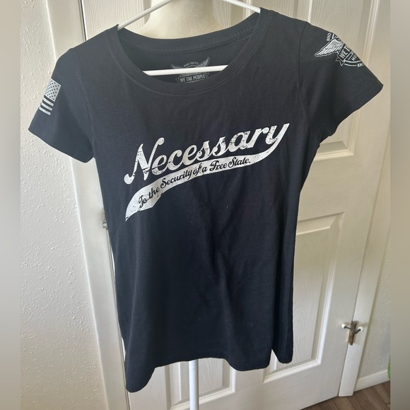 We the people Tops - - Necessary to the Security of a free State Ladies T shirt